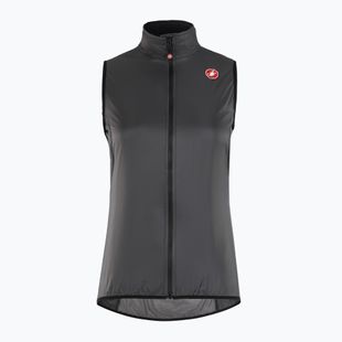Gilet da ciclismo donna Castelli Aria W grigio scuro