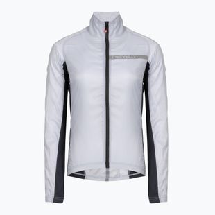 Giacca da ciclismo da donna Castelli Squadra Stretch silver gray/dark gray