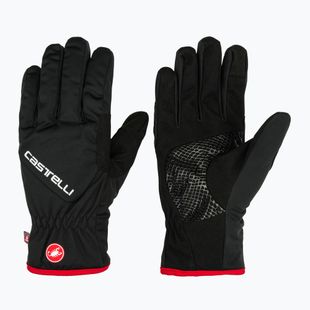Guanti da ciclismo Castelli Entrata Thermal da uomo, nero