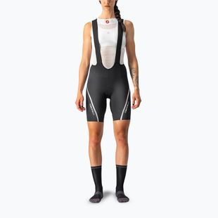 Pantaloncini da ciclismo da donna Castelli Velocissima 3 nero/argento