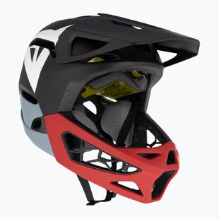 Casco bici Dainese Linea 01 Mips Evo mono nero opaco/rosso/grigio nardo