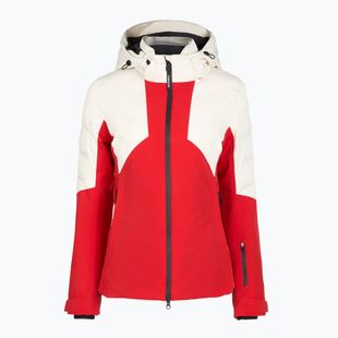 Giacca da sci donna Dainese Zives Aerosense-Dry lily white/racing red