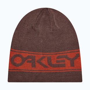 Cappello invernale Oakley Tnp Reversible Beanie 68S dark umber