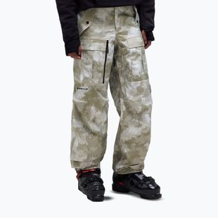 Pantaloni da sci da uomo Oakley Bravo Cargo Shell off/slope camo pebble