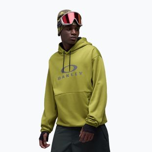 Felpa da snowboard uomo Oakley Rider Phantom Hoodie cactus