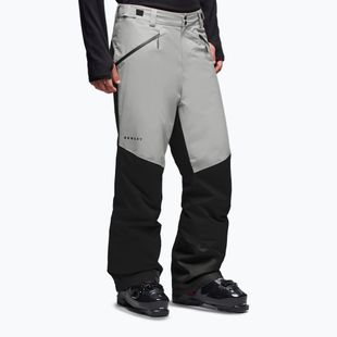 Pantaloni da sci da uomo Oakley Canopy Pro Insulated Pitch Black/Cement