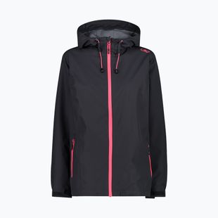Giacca antipioggia donna CMP 39X6636 Fix Hood antracite/lucido