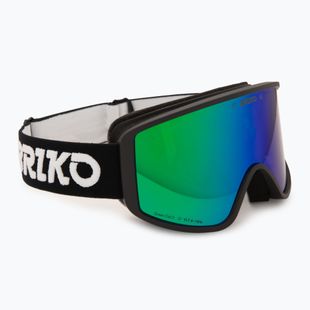 Maschera da sci Briko Pulse black/green