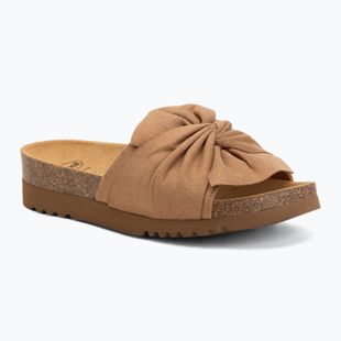 Ciabatte da donna Scholl Princess Med camel