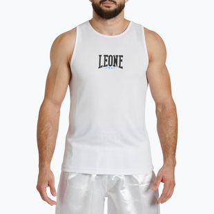 Maglia da allenamento uomo LEONE 1947 Color Block tank white