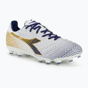 Scarpe da calcio Diadora Brasil Elite GR LT LP12 bianco/blu/oro da uomo
