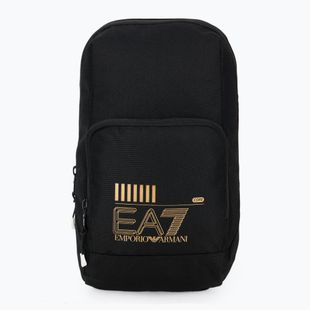 EA7 Emporio Armani Train Core 2,5 l nero/oro logo pouch