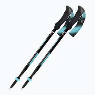 Bastoni da trekking  Fizan Compact Tech 4 light blue