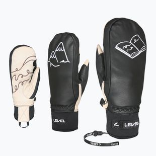 Guanti da sci da donna Level Ivory Mitt pk black