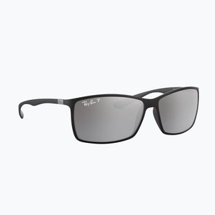 Occhiali da sole Ray-Ban RB4179 Liteforce matte black/silver polarized