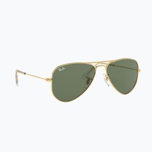 Occhiali da sole per bambini Ray-Ban Aviator arista gold/dark green