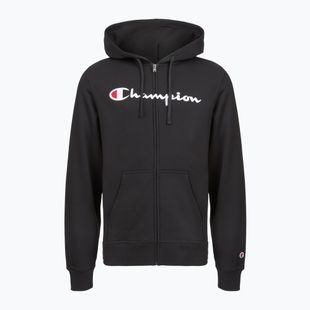 Felpa da uomo Champion 22025 Sweatshirt Hoodie FZ black
