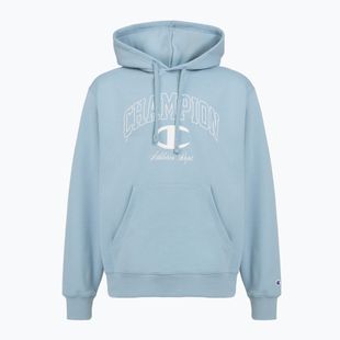Felpa da uomo Champion 221599 Sweatshirt Hooded baby blue