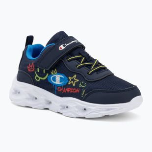 Scarpe per bambini Champion Funfair Print B PS Low Cut new navy/bright atomic teal