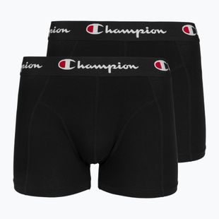 Boxer uomo Champion U20001 2 black pairs