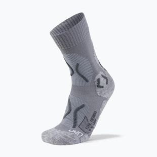 Calze da donna UYN Trekking Cool Merino light grey melange/pea