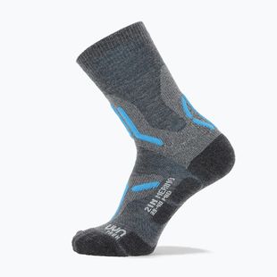 Calze da donna Uyn Trekking 2IN Merino Mid mid grey/turquoise
