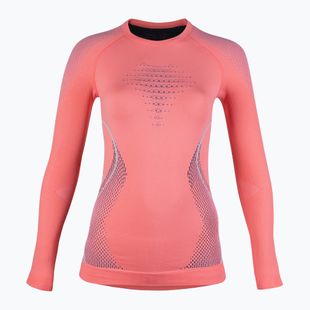 Maglia termica da donna UYN Evolutyon UW Shirt strawberry/ pink/ turquoise