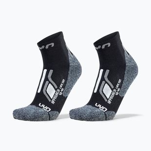 Calze da uomo UYN Trekking Approach Low Cut 2 pack black/grey
