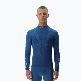 Maglia termica a maniche lunghe da uomo UYN Elevatyon Biomorph Turtle Neck blue atoll