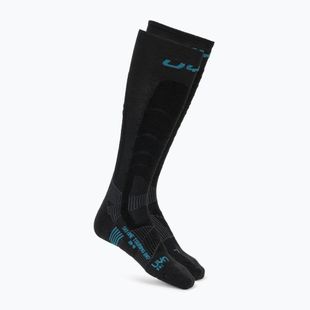 Calzini UYN Ski Touring One Bio nero/blu da uomo