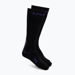 Calze da sci da donna UYN Ski One Alpine Merino Socks black/violet