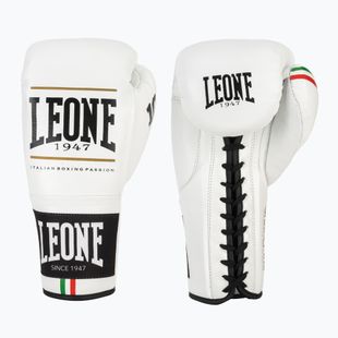 Guanti da boxe LEONE 1947 Shock Plus bianco
