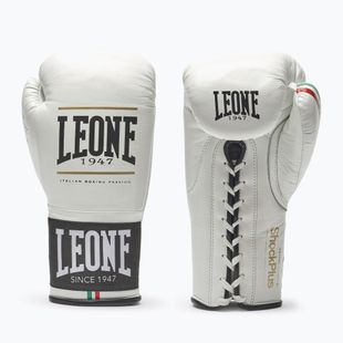 Guanti da boxe LEONE 1947 Shock Plus bianco
