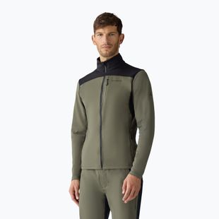 Felpa da uomo Fischer Flex Jacket olive green