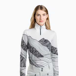 Felpa da donna DOTOUT Peaks print outline col/black beauty