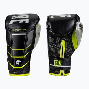 Guantoni da boxe LEONE 1947 Revo Performance nero fluo