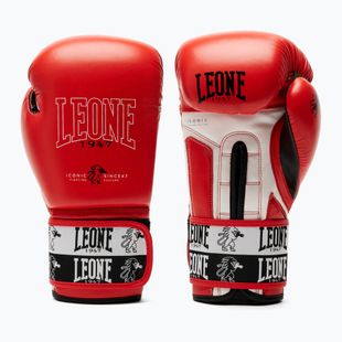 Guantoni da boxe LEONE 1947 Rosso iconico