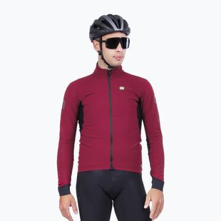 Giacca da ciclismo Alé Future Warm rosso masai/masai rosso da uomo