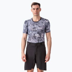 Pantaloncini da ciclismo Alé Pantalone S/B Overland nero da uomo