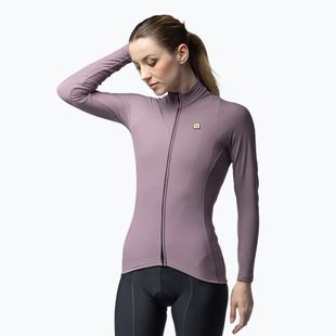 Felpa ciclismo donna Alé Warm Race cashmere