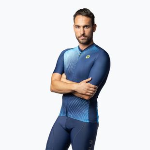 Maglia ciclismo uomo Alé blu ottico