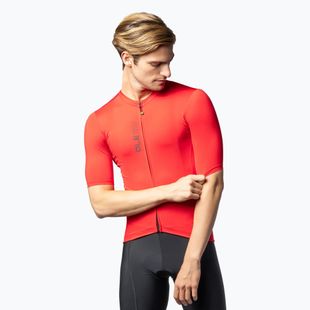 Maglia ciclismo uomo Alé Color Block rosso