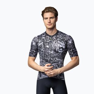 Maglia ciclismo uomo Alé Safari nero