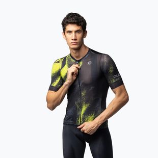 Maglia da ciclismo Alé Trace verde acido da uomo
