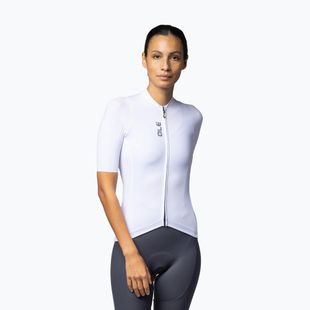 Maglia ciclismo donna Alé Color Block bianco