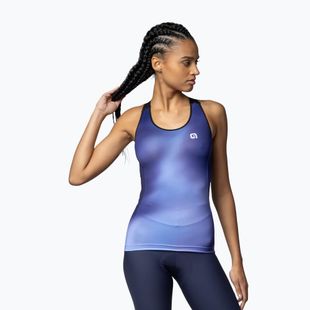 Maglia ciclismo donna Alé Aurora TT blu