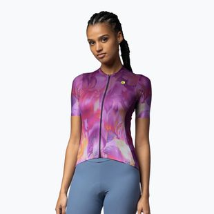 Maglia ciclismo donna Alé Jardin viola