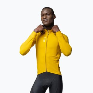 Felpa da ciclismo uomo Alé Fondo 3.0 LS Jersey zenzero/ginger