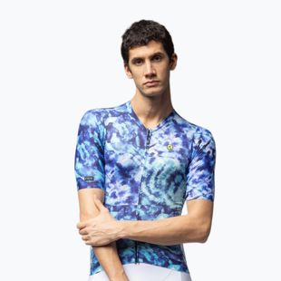 Maglietta da ciclismo da uomo Alé Clorofilla blue combo