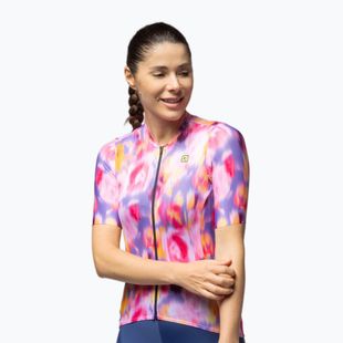 Maglia da ciclismo da donna Alé Jardin 2.0 pink combo